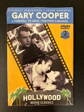 Gary Cooper: A Farewell To Arms / Fighting Caravans (DVD, 1931, 1932) New Sealed